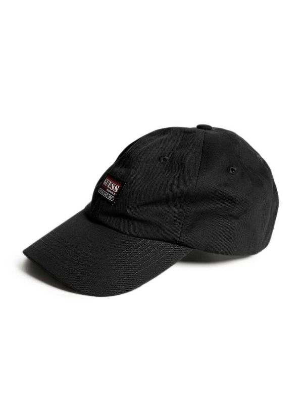 Black Men's Guess Originals Dad Hats Australia Sale | 673THQZOD