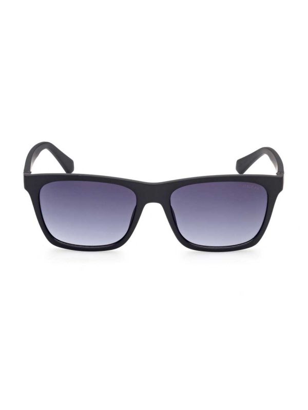 Black Men's Guess Square Sunglasses Australia Sale | 789HXKGYJ