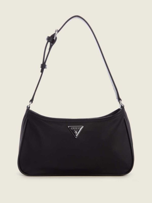 Black Women's Guess Little Bay Shoulder Bags Australia Sale | 561TJMBGW