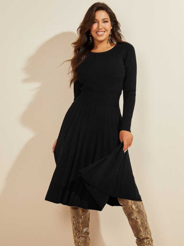 Black Women's Guess Wavelength Dresses Australia Sale | 791JASHEX