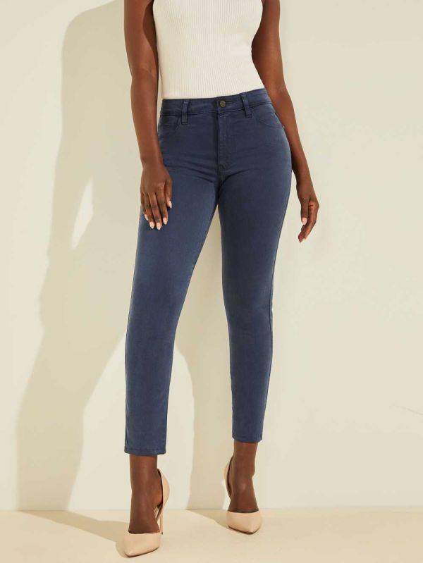 Blue Women's Guess Pastel Sexy Curve Skinny Jeans Australia Sale | 507DPGYBN