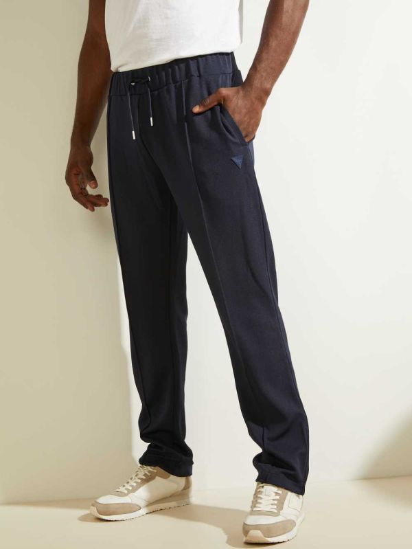 Dark Blue Men's Guess Eco Phil Pants Australia Sale | 491ARBKDO