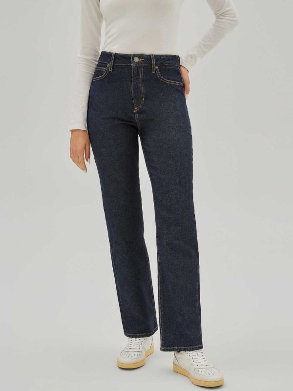 Dark Wash Women's Guess Originals Mom Jeans Australia Sale | 276TKEHYJ