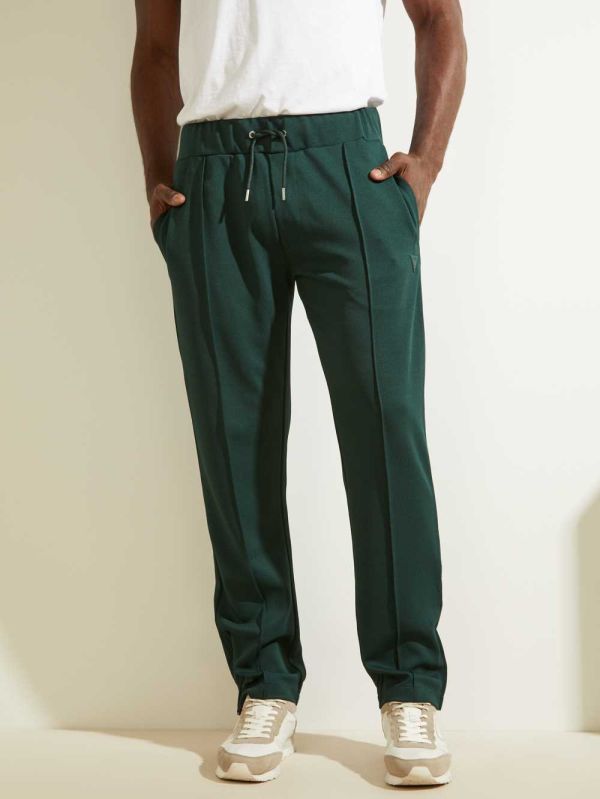 Deep Green Men's Guess Eco Phil Pants Australia Sale | 217MNOYLK