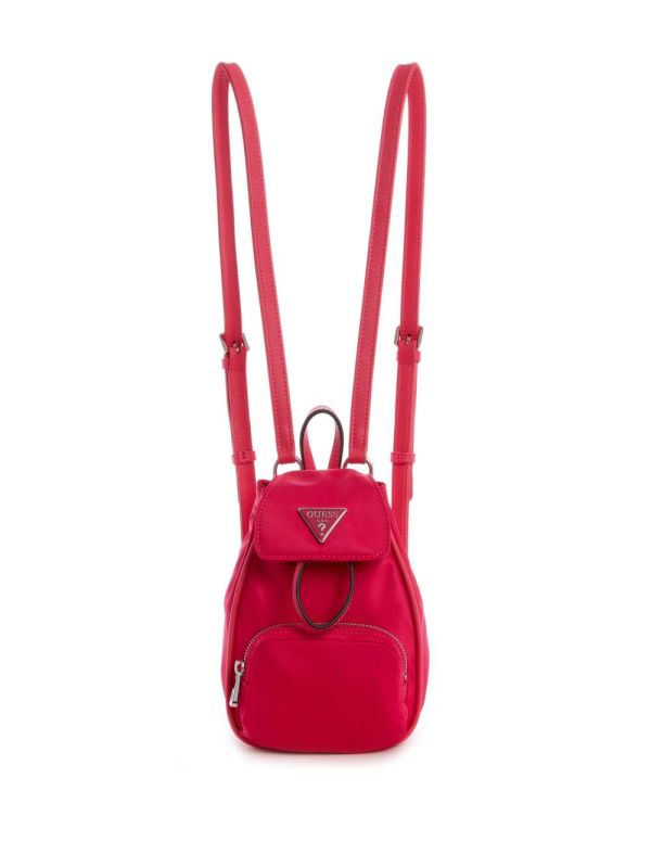 Fuchsia Women's Guess Little Bay Mini Backpack Australia Sale | 067AKDHQL