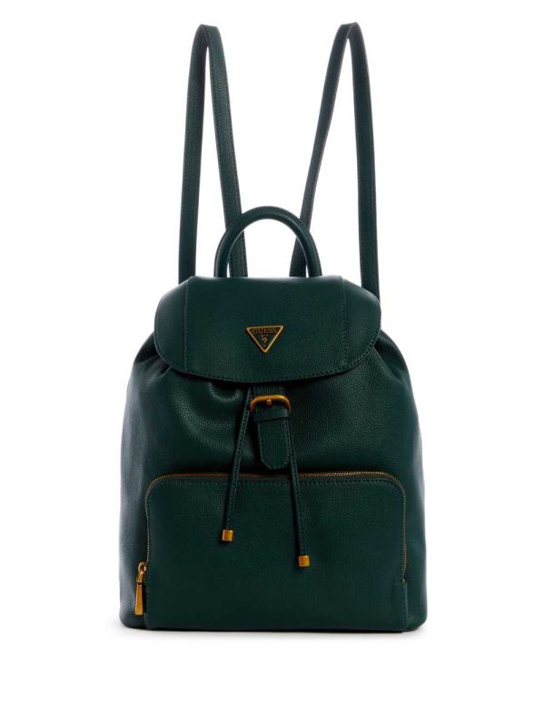 Green Women's Guess Destiny Backpack Australia Sale | 369USRDNK