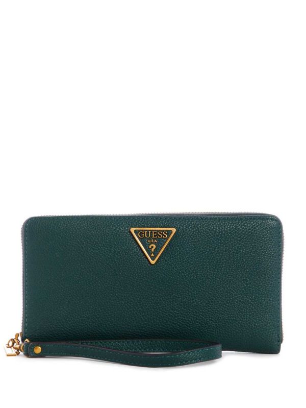 Green Women's Guess Destiny Check Organizer Wallets Australia Sale | 693IUEVKY