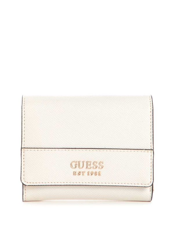 Grey Women's Guess Katey Trifold Wallets Australia Sale | 643GTJOZU