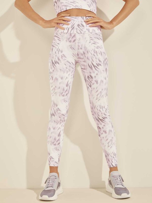 Leopard Women's Guess Erin Leggings Australia Sale | 410AXMSHF