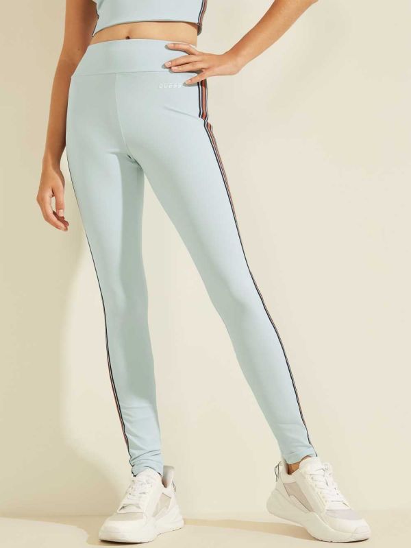 Light Blue Women's Guess Ethel Leggings Australia Sale | 396AUNFES