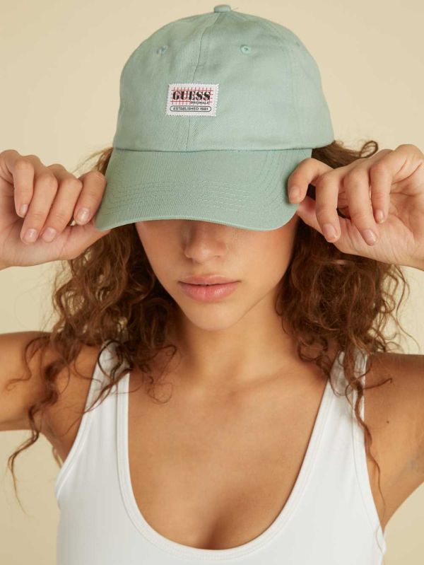 Light Blue Women's Guess Originals Dad Hats Australia Sale | 691KVRZYH