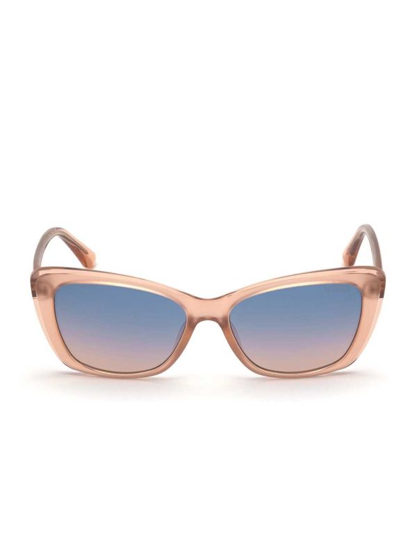 Light Pink Women's Guess Lori Cat-Eye Sunglasses Australia Sale | 296GNBILR