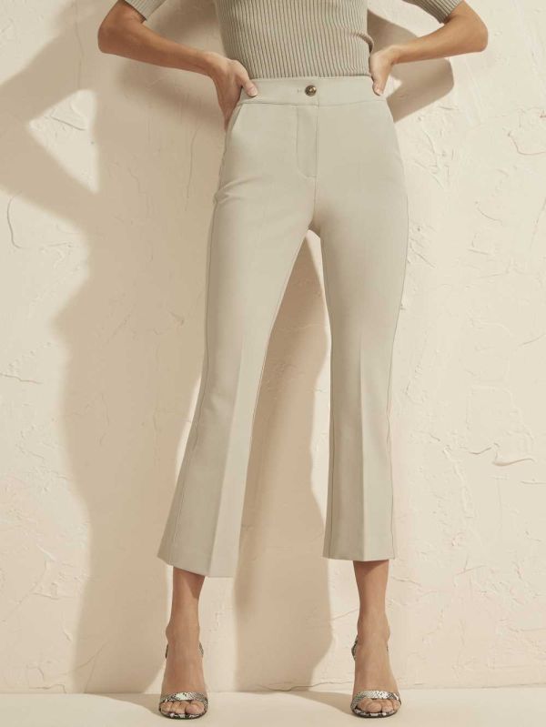 Mint Women's Guess Evelyn Cropped Pants Australia Sale | 267MBFGYJ