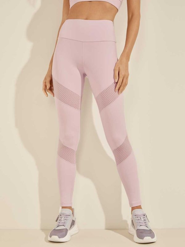 Pink Women's Guess Cora Leggings Australia Sale | 387OXECJT