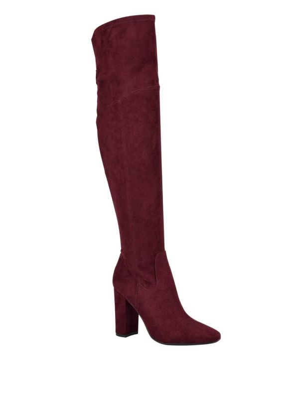 Red Women's Guess Mireya Over-The-Knee Boots Australia Sale | 153GBXDAC