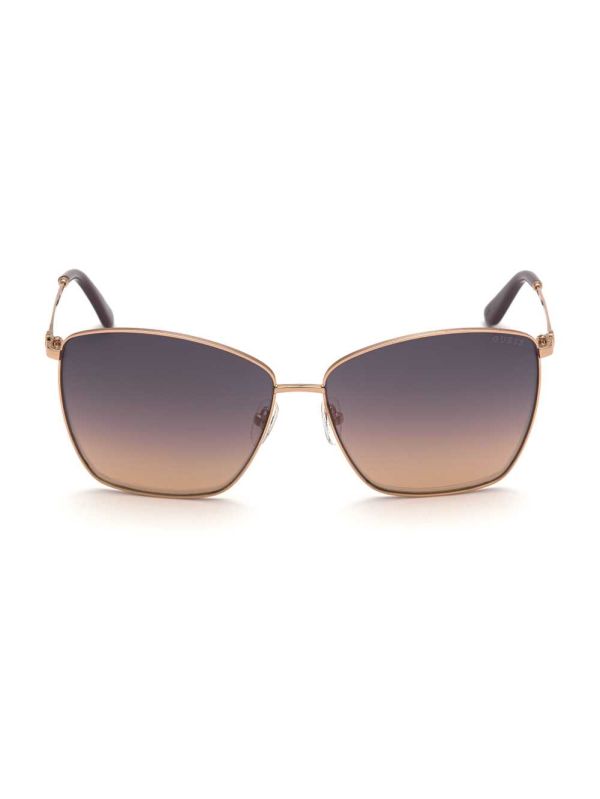 Wash Women's Guess Square Metal Sunglasses Australia Sale | 397MZVIWE