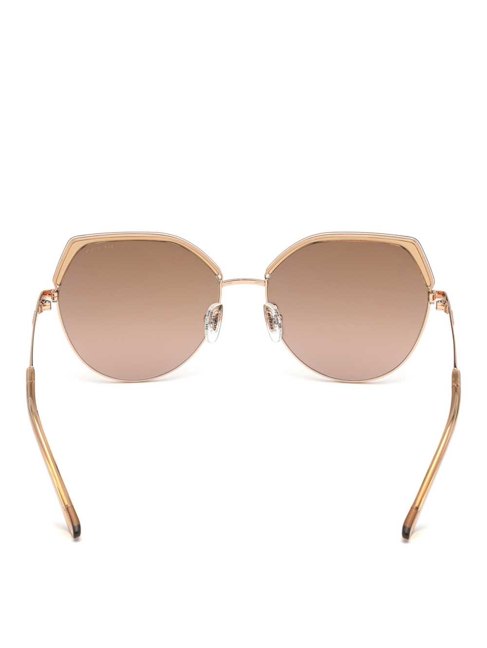 Apricot Women's Guess Geometric Sunglasses Australia Sale | 513HAEKDO