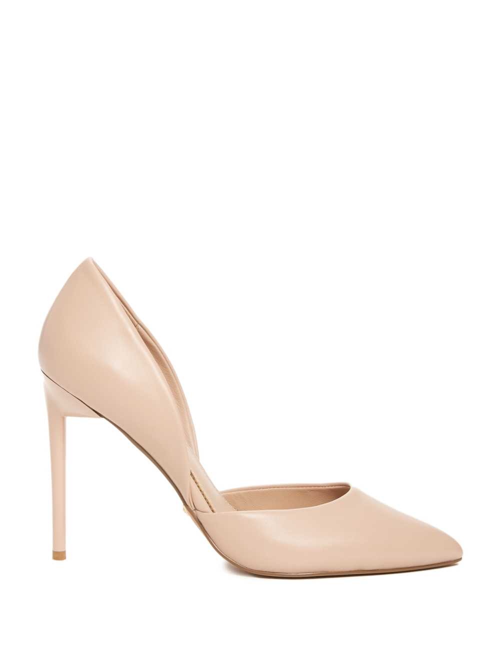 Apricot Women's Guess Heartbreaker Leather d'Orsay Pump Pumps Australia Sale | 503GVUODW