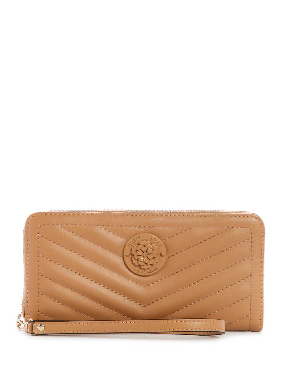 Beige Women\'s Guess Lida Zip-Around Wallets Australia Sale | 394CKXUZD