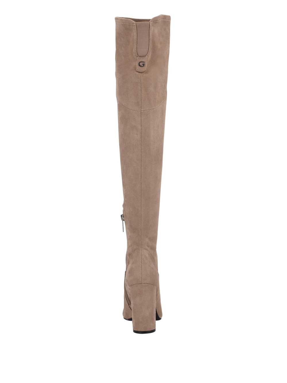 Beige Women's Guess Mireya Over-The-Knee Boots Australia Sale | 017GHSOWR