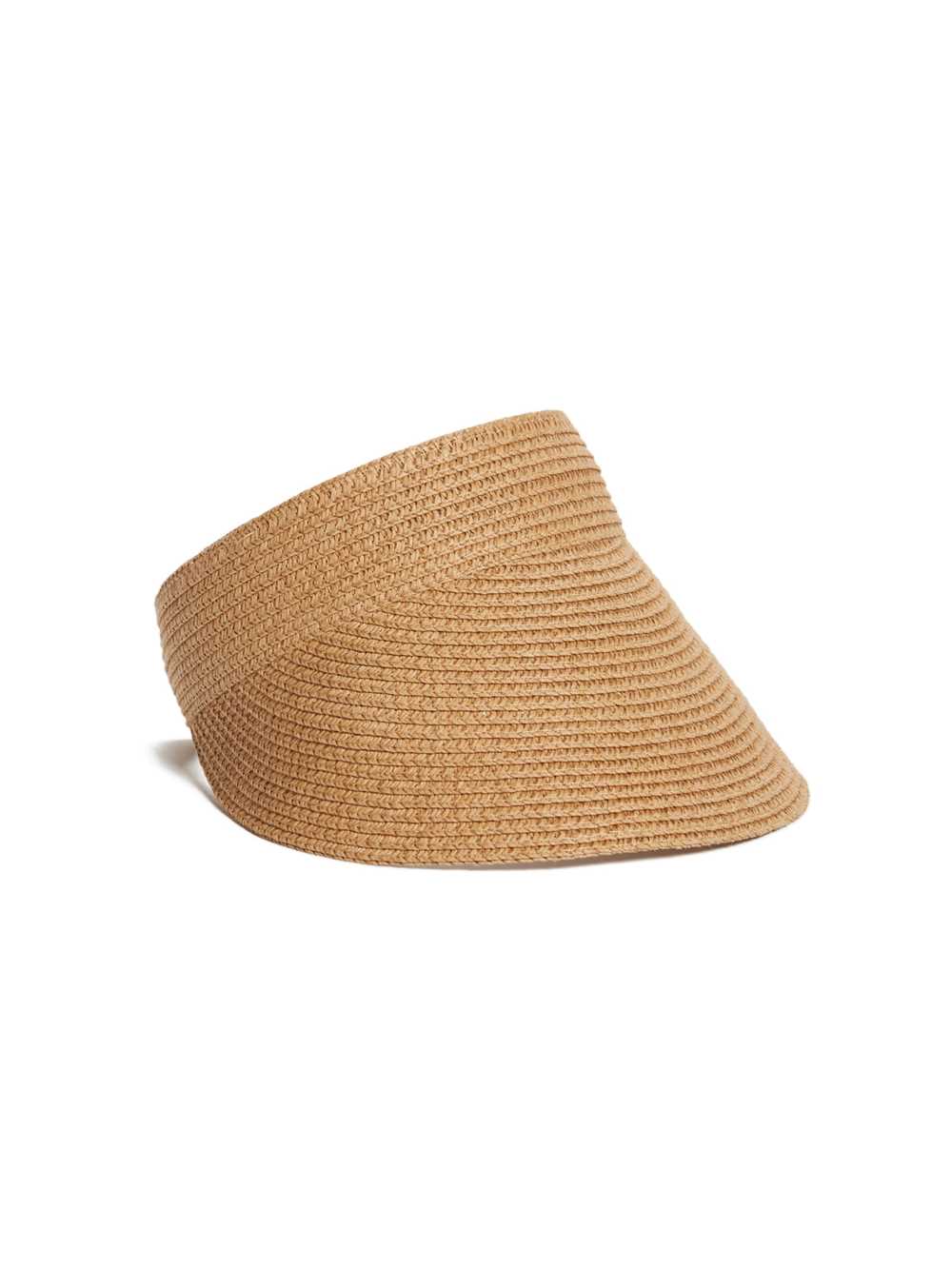 Beige Women\'s Guess Straw Visor Hats Australia Sale | 039OWJRSP