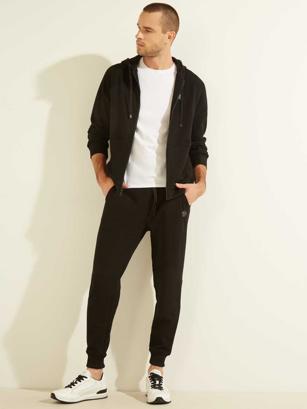 Black Men's Guess Alpine Performance Joggers Australia Sale | 509SNIAYC