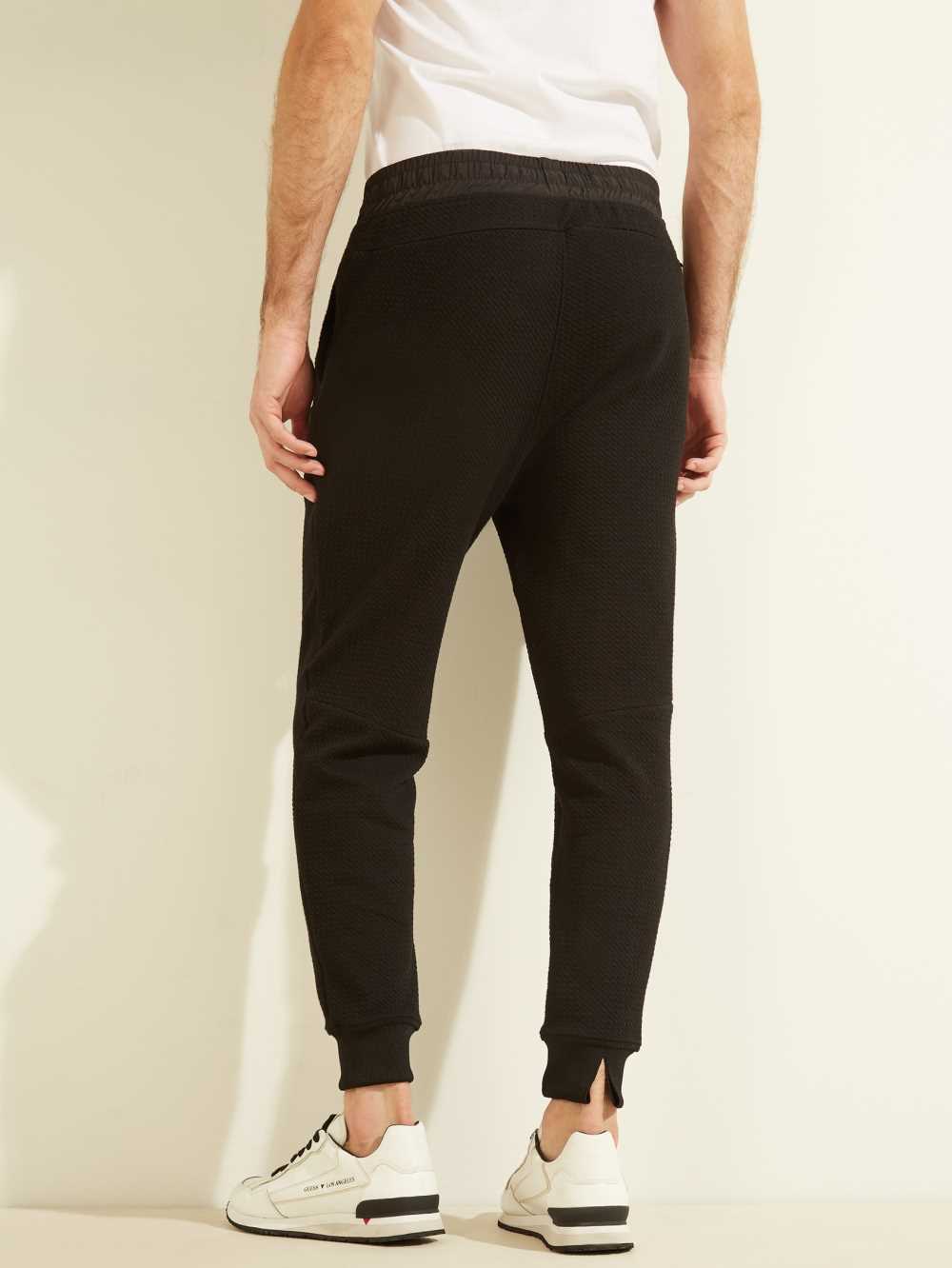 Black Men's Guess Alpine Performance Joggers Australia Sale | 509SNIAYC