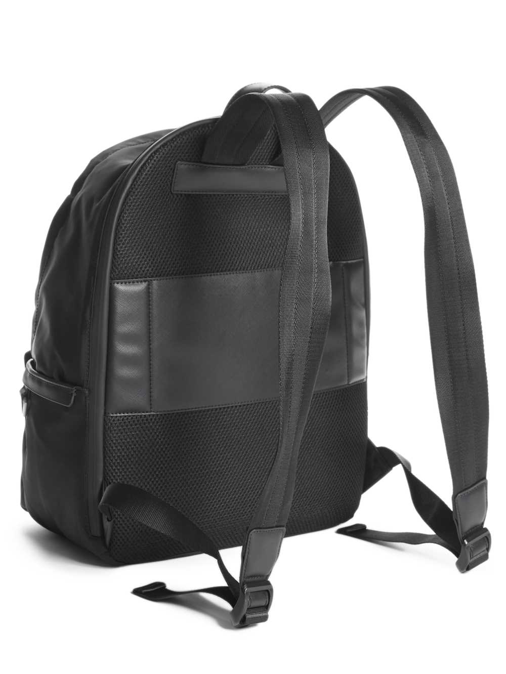 Black Men's Guess Certosa Compact Backpack Australia Sale | 189LOIDYQ