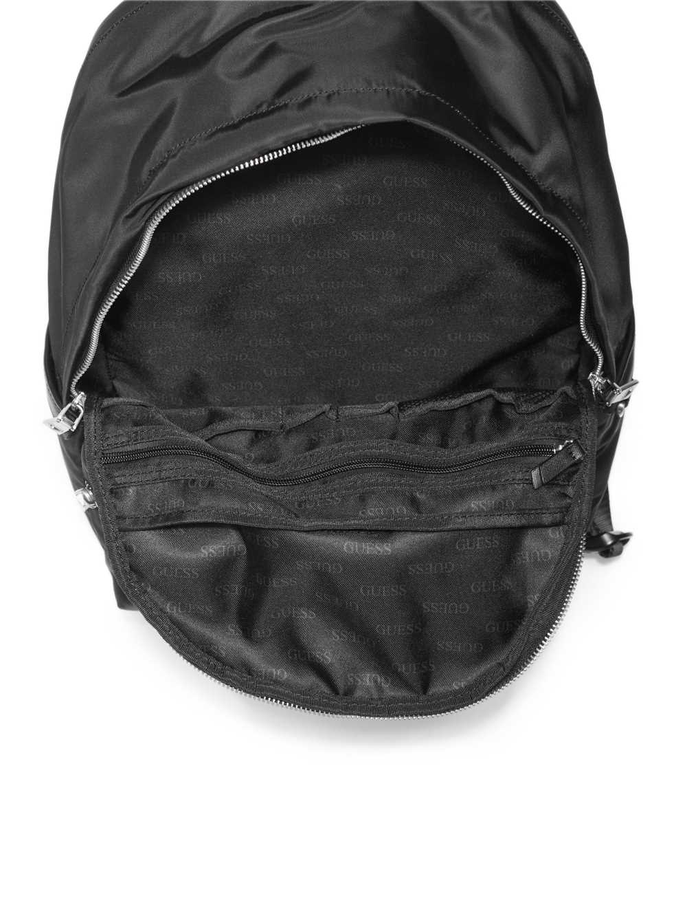 Black Men's Guess Certosa Compact Backpack Australia Sale | 189LOIDYQ