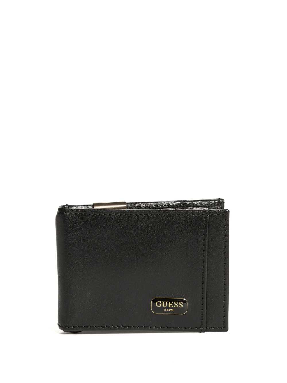 Black Men\'s Guess Chavez Bifold Wallets Australia Sale | 396ZGTMDO