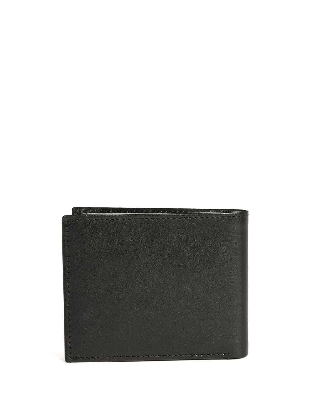 Black Men's Guess Chavez Passcase Wallets Australia Sale | 907RGHEMP