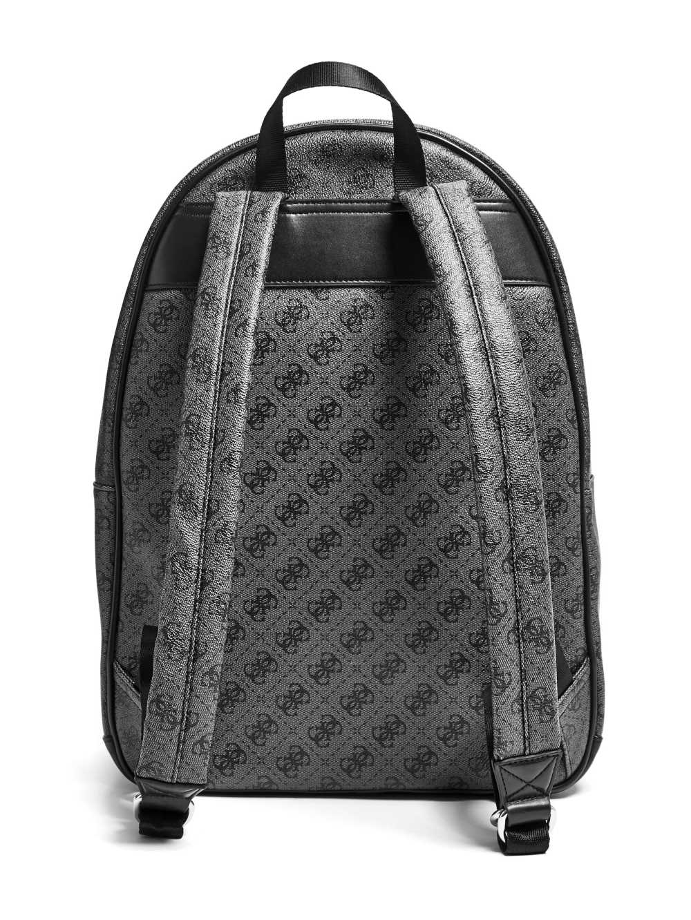 Black Men's Guess Kevin Logo-Print Backpack Australia Sale | 943LRYVUK