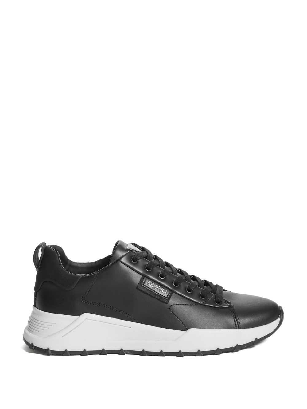 Black Men's Guess Luca Sneakers Australia Sale | 375GLBWCQ