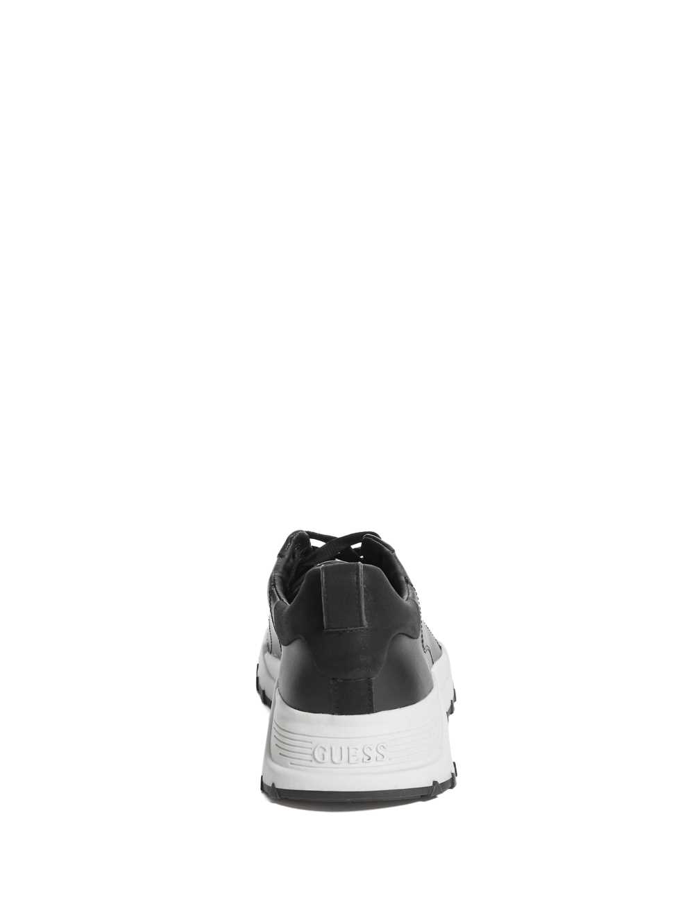 Black Men's Guess Luca Sneakers Australia Sale | 375GLBWCQ