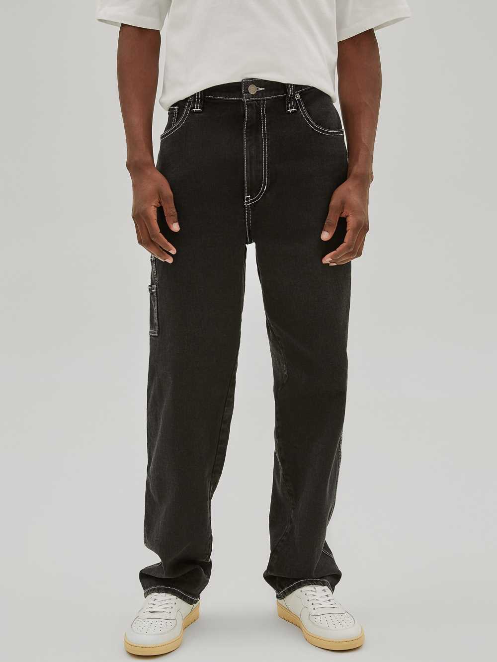 Black Men\'s Guess Originals Carpenter Jeans Australia Sale | 208DWKNGU