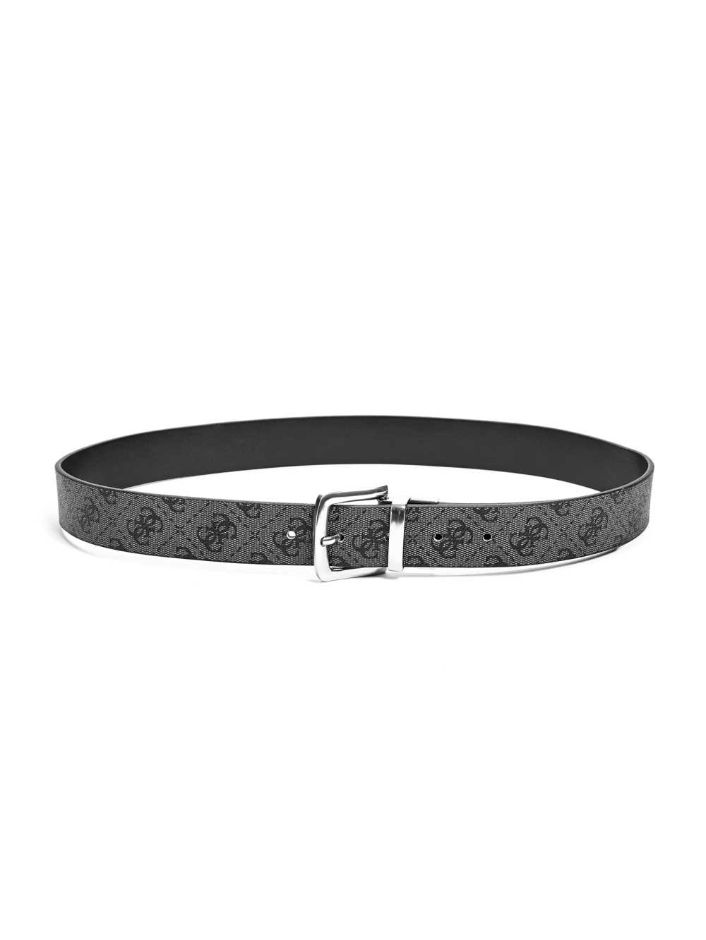 Black Men's Guess Reversible Belts Australia Sale | 508ZVNDSP