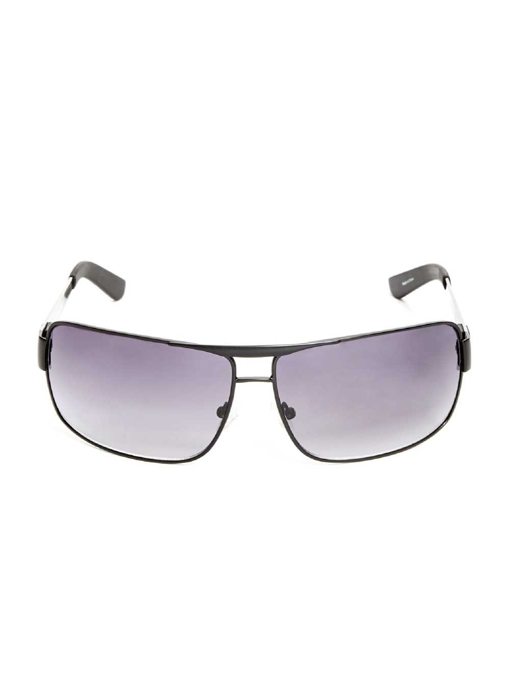 Black Men's Guess Ron Navigator Sunglasses Australia Sale | 652GXPCQH