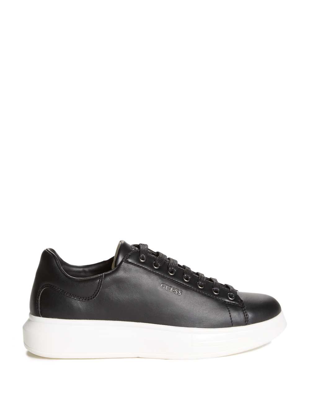 Black Men's Guess Salerno Low-Top Sneakers Australia Sale | 325BSACUF