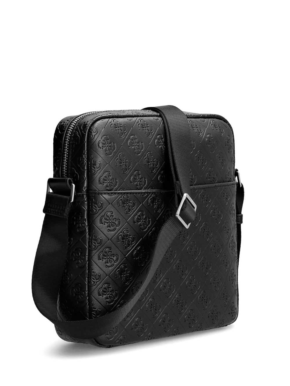 Black Men's Guess Vezzola Quattro G Flat Crossbody Bags Australia Sale | 041FZHXOU