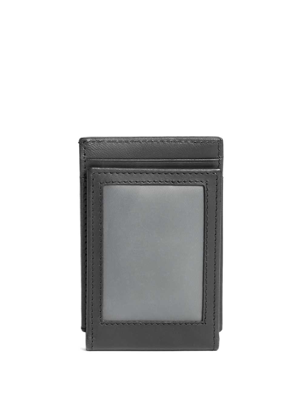 Black Men's Guess West Wide Magnetic Wallets Australia Sale | 154LPVFKZ