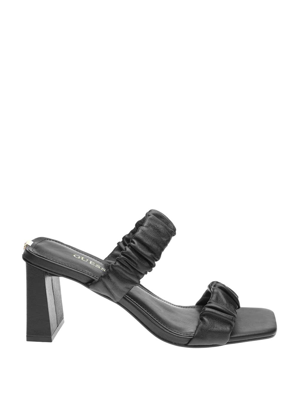 Black Women's Guess Aindrea Heeled Mules Heels Shoes Australia Sale | 370ORXUJG