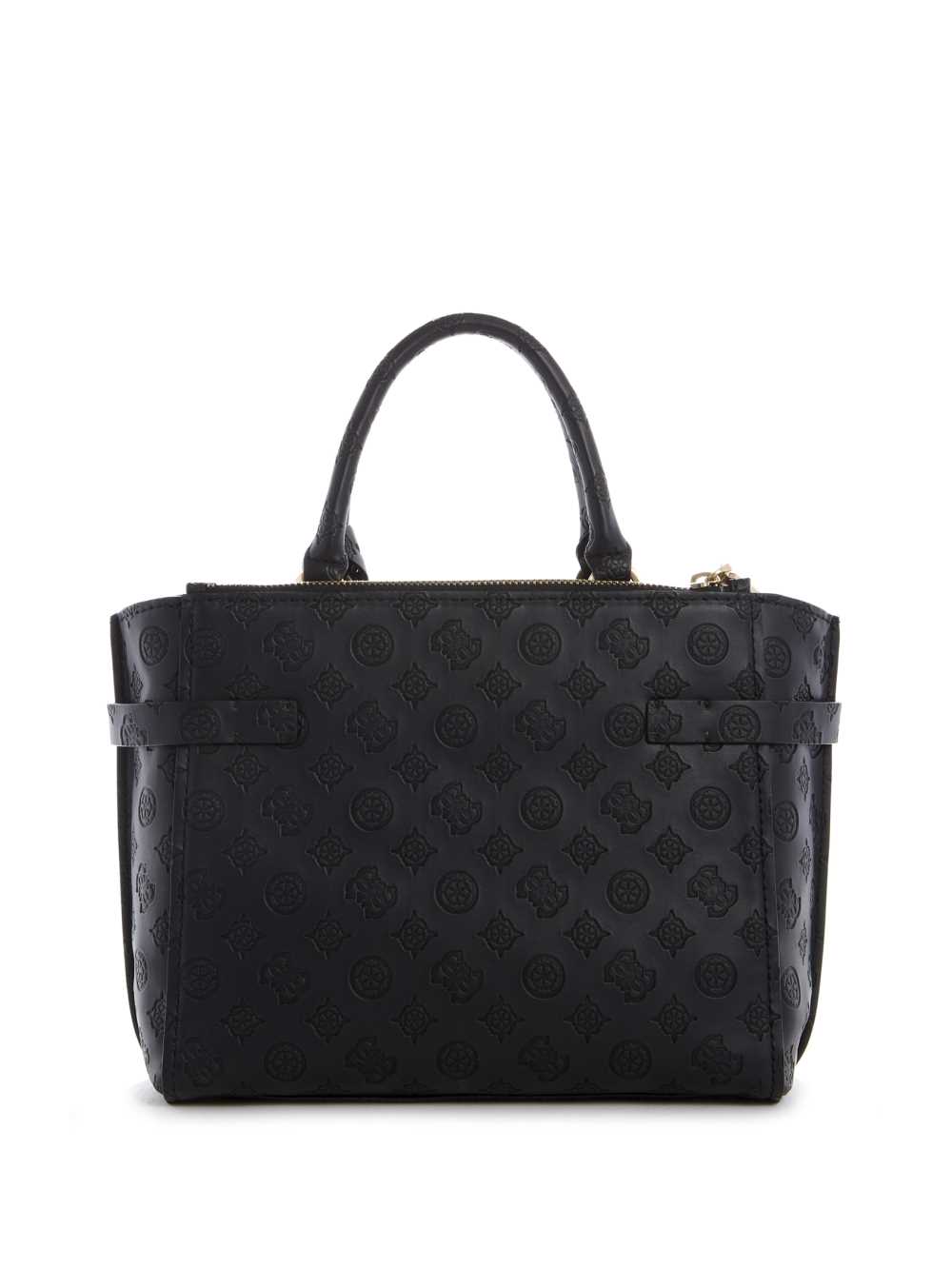 Black Women's Guess Bea Society Satchel Bags Australia Sale | 839NHYROV