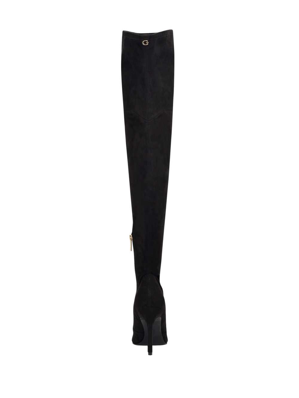 Black Women's Guess Bonis Faux-Suede Over-the-Knee Boots Australia Sale | 934VJRLAX