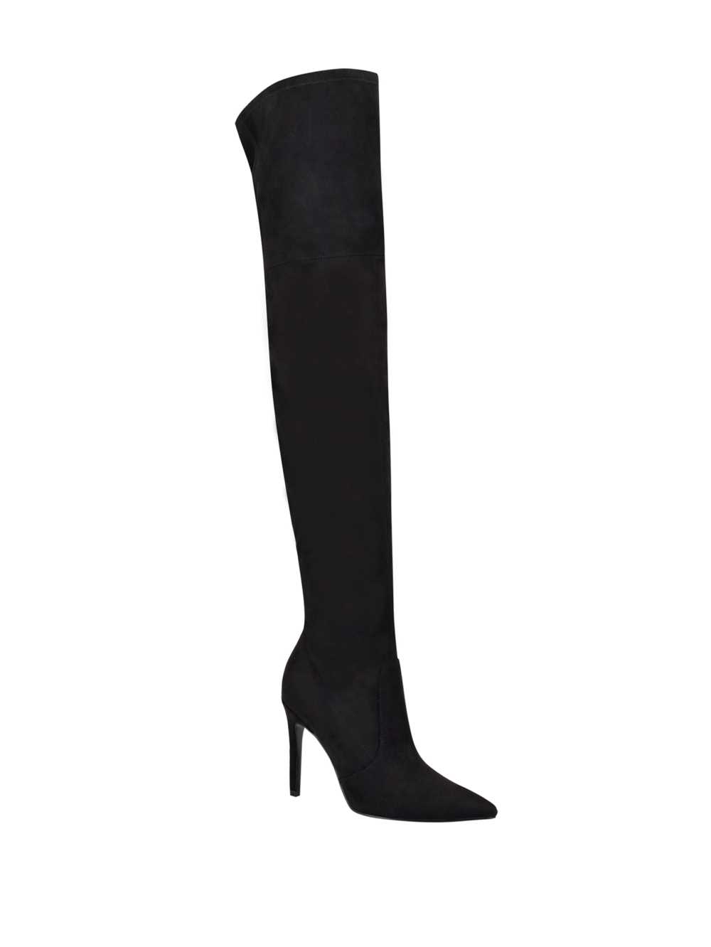 Black Women\'s Guess Bonis Faux-Suede Over-the-Knee Boots Australia Sale | 934VJRLAX