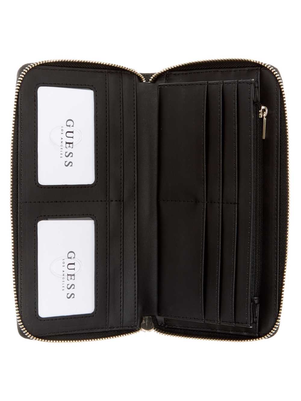 Black Women's Guess Destiny Check Organizer Wallets Australia Sale | 432RVEJMN