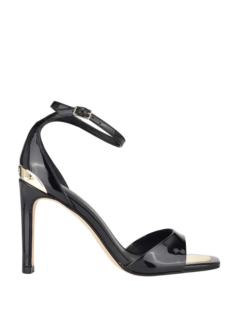 Black Women's Guess Divine Heeled Heels Sandals Australia Sale | 421UEYZAS