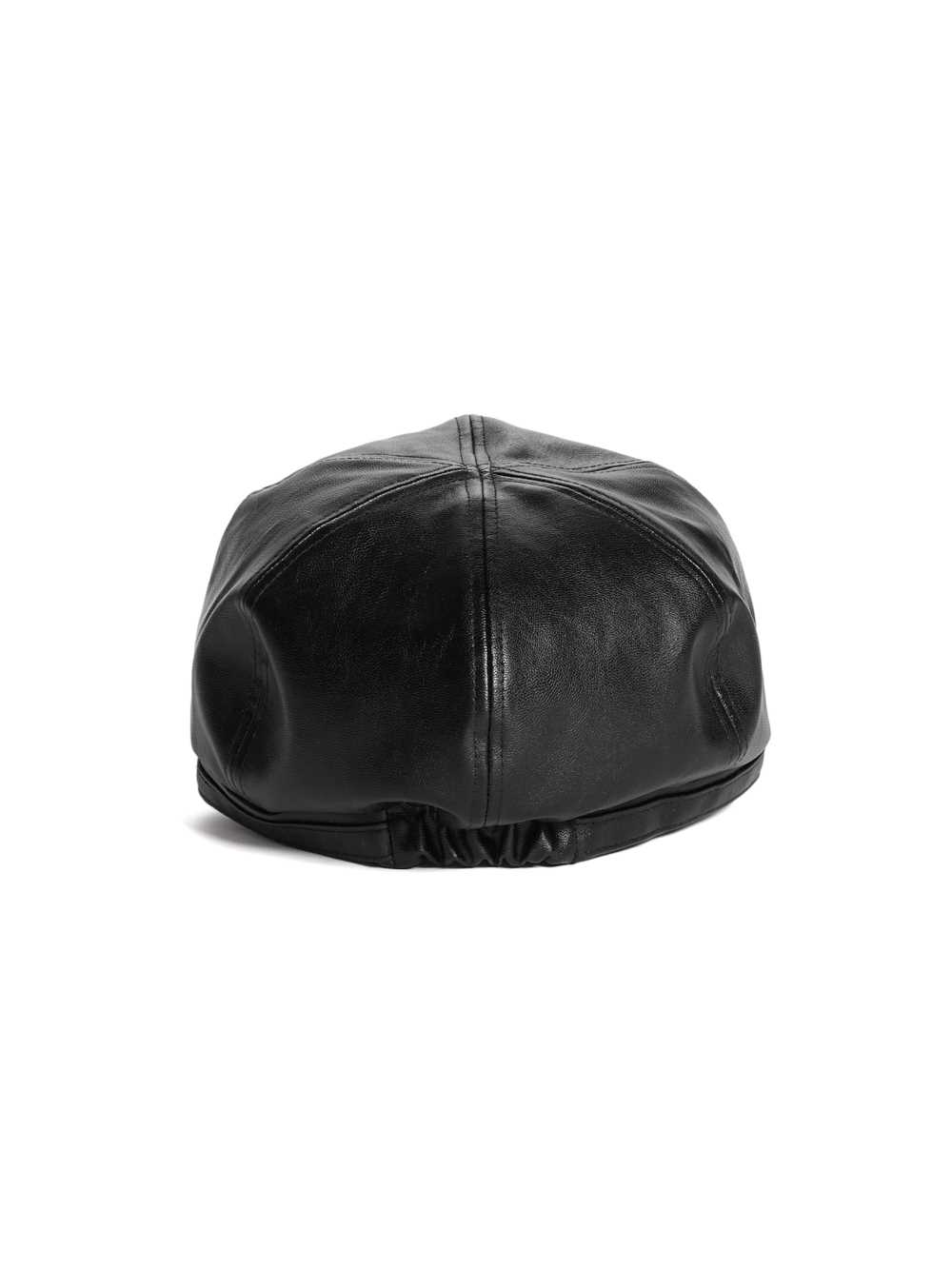 Black Women's Guess Faux-Leather Cabbie Hats Australia Sale | 459UWXLAT