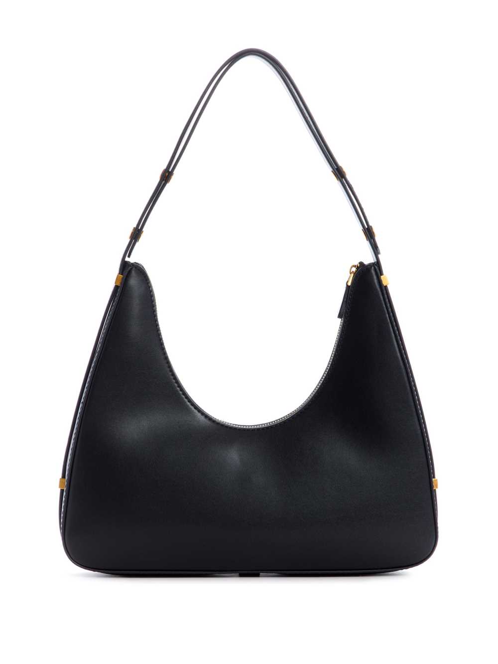 Black Women's Guess Hensely Hobo Bag Shoulder Bags Australia Sale | 430BMJIQH