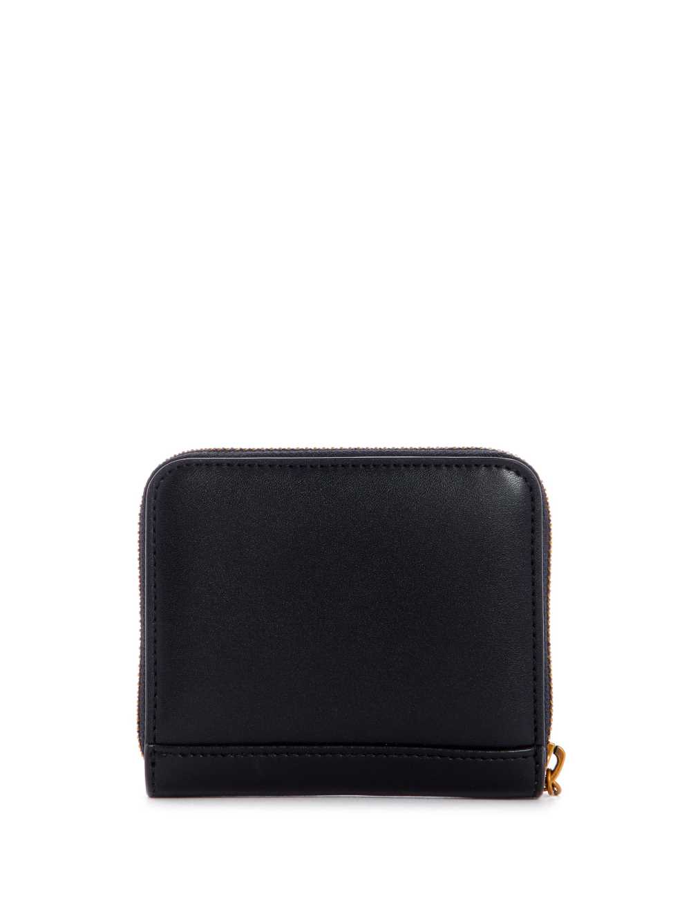 Black Women's Guess Hensely Small Zip-Around Wallets Australia Sale | 439ERDATY