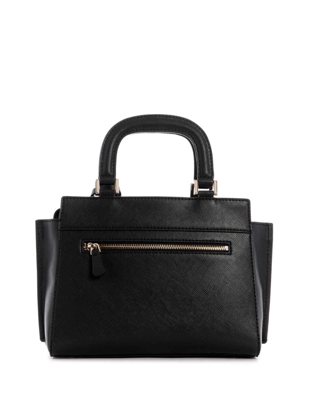 Black Women's Guess Katey Girlfriend Satchel Bags Australia Sale | 326XTPOWF